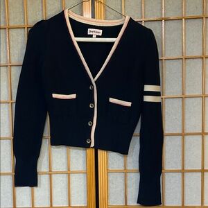 JUICY COUTURE Vintage Knit Cardigan Girls L